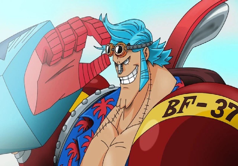 Franky với biệt danh "Người Sắt" trong One Piece